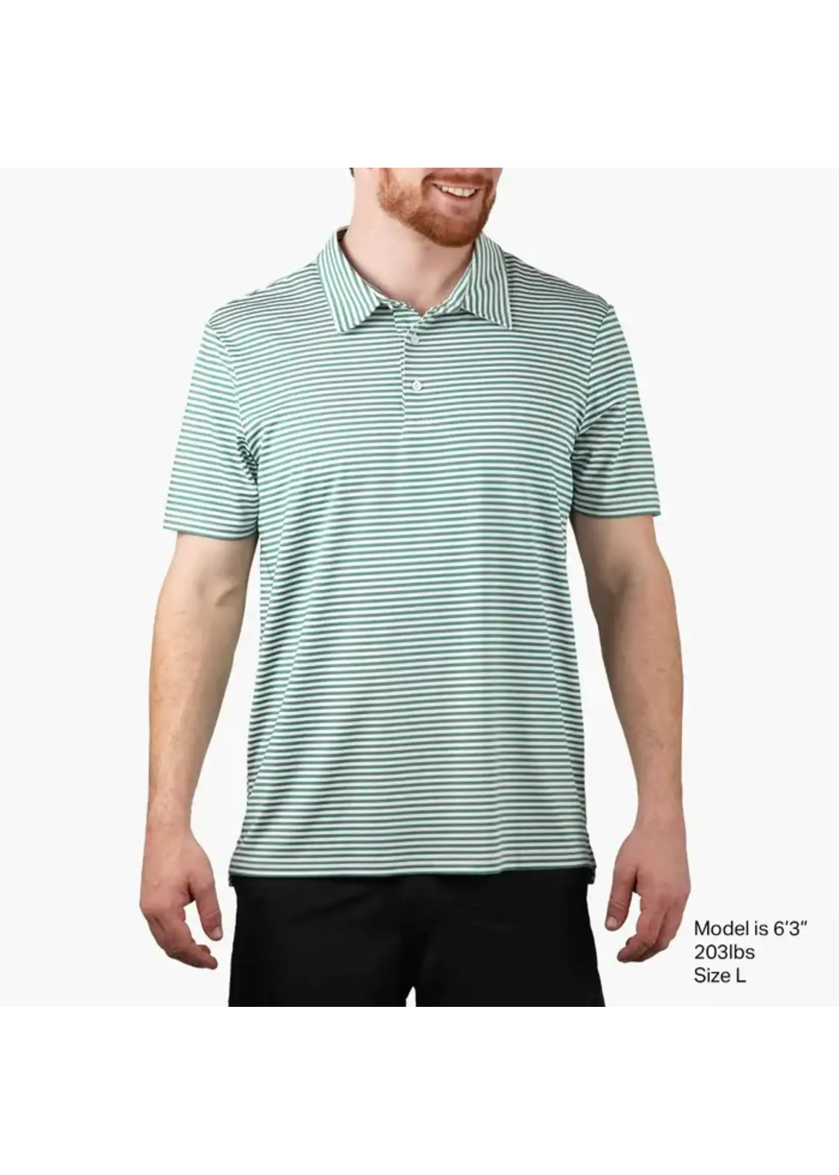 AFTCO Link SS Performance Polo Shirt