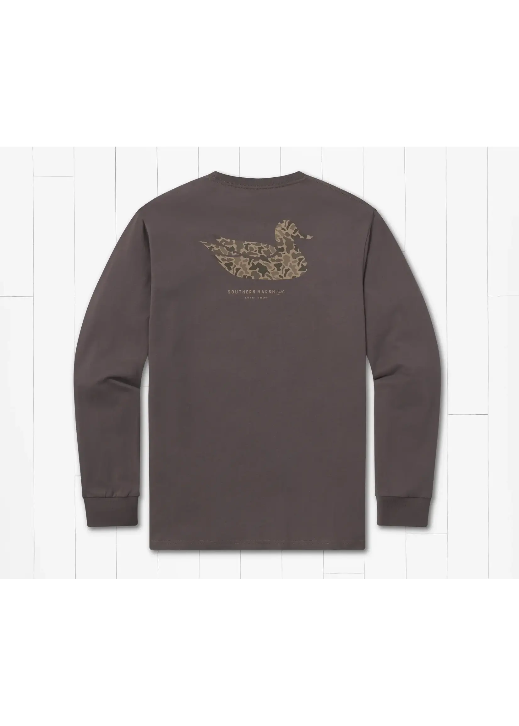 Southern Marsh Duck Originals Tee - Camo - Long Sleeve