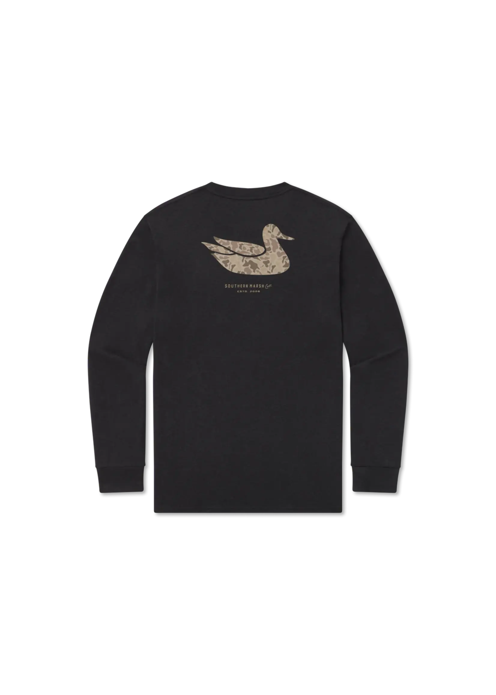 Southern Marsh Duck Originals Tee - Camo - Long Sleeve