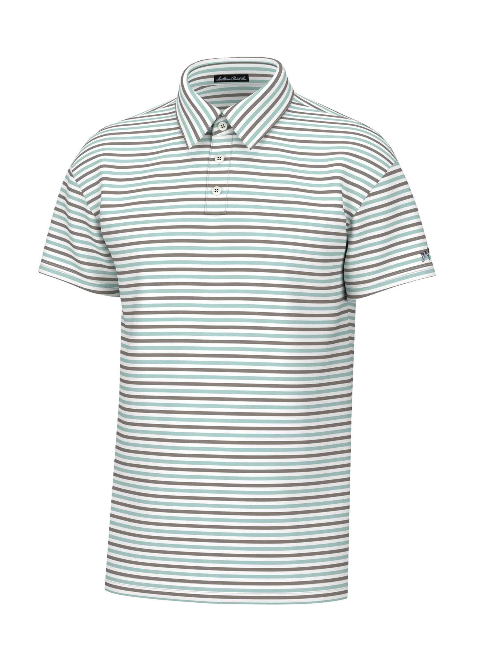 Southern Point Co. Youth Humphrey Stripe Polo