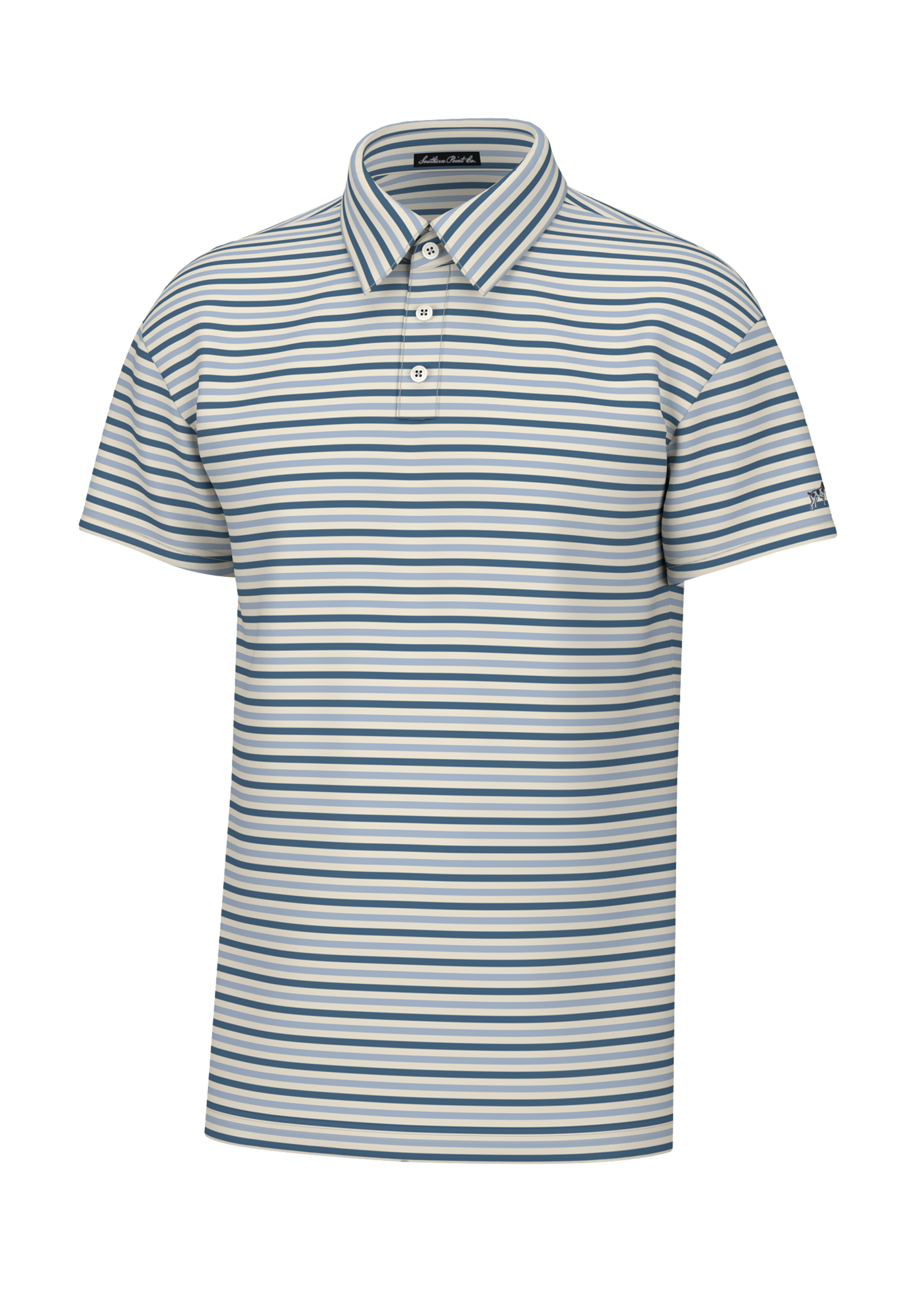 Southern Point Co. Youth Humphrey Stripe Polo