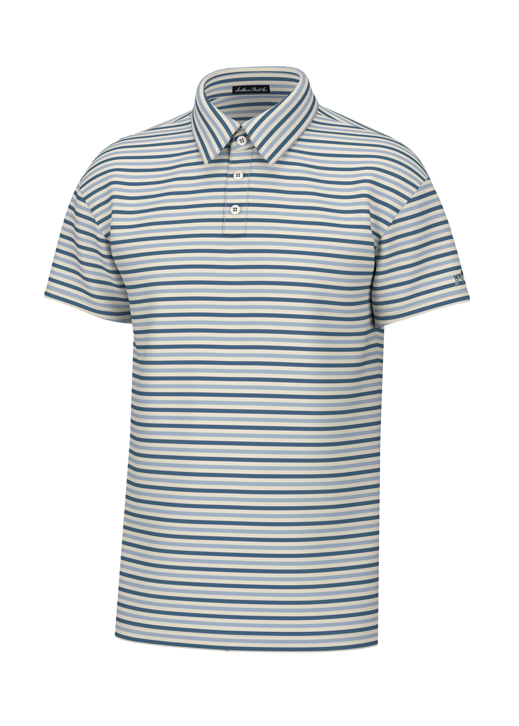 Southern Point Co. Humphrey Stripe Polo