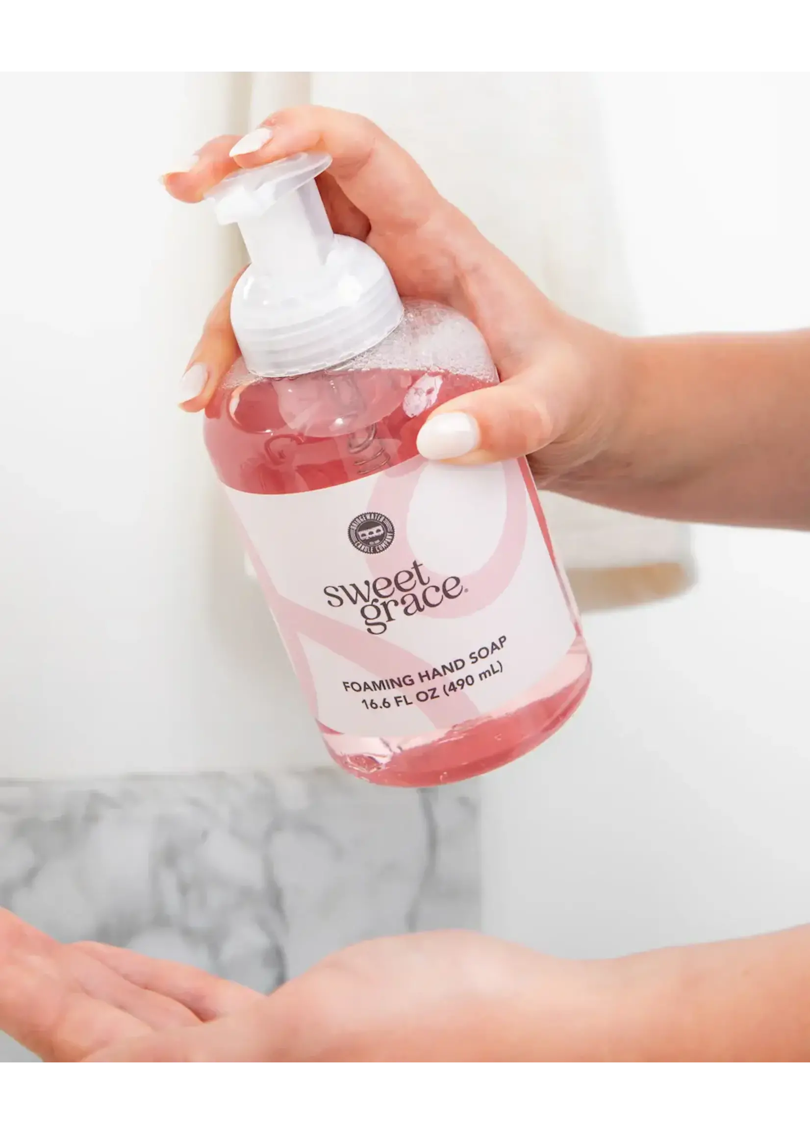 Sweet Grace Foaming Hand Soap King Frog Clothing & The LilyPad Boutique