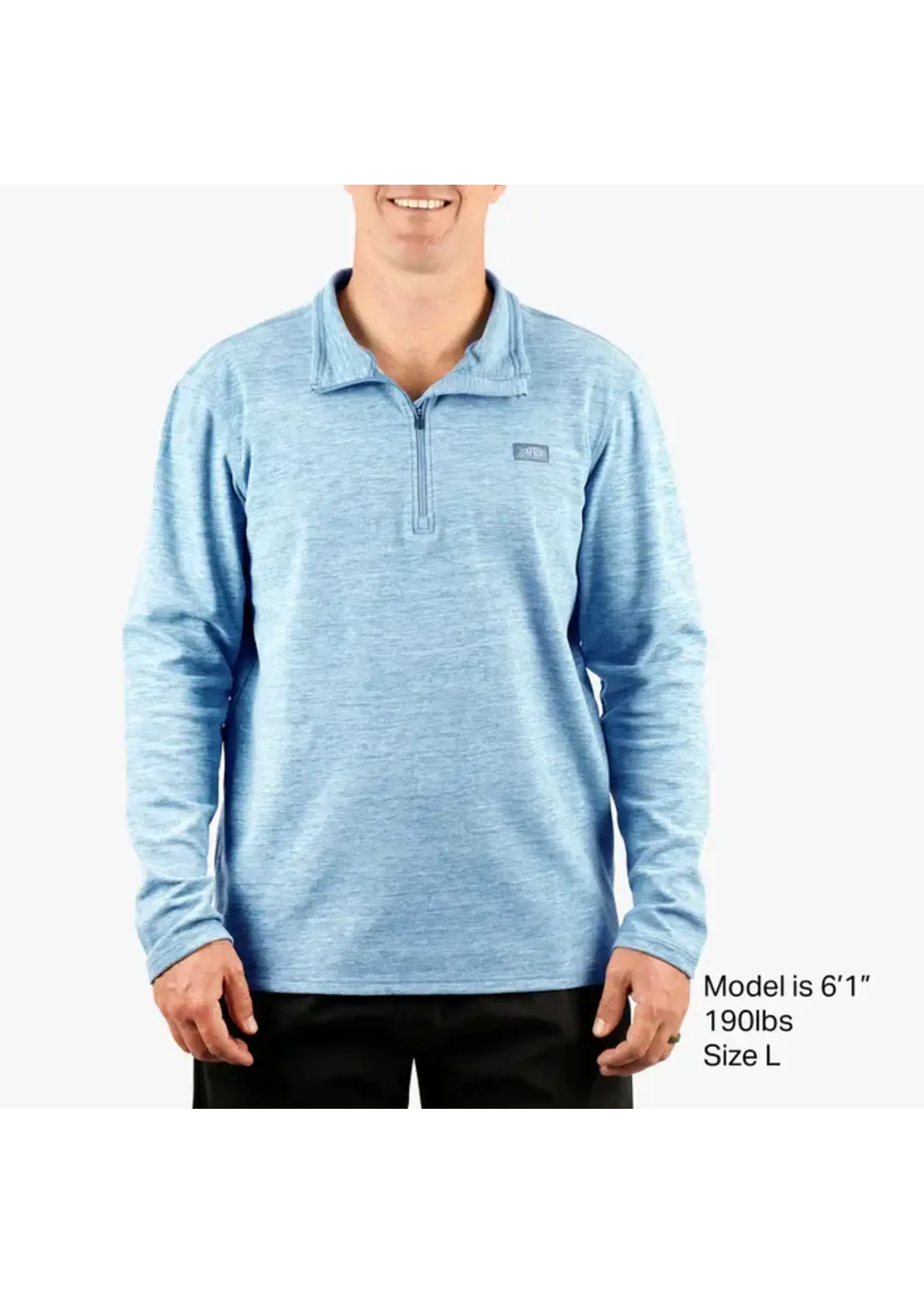 AFTCO Coastal Layer 1/4 Zip Fleece Pullover