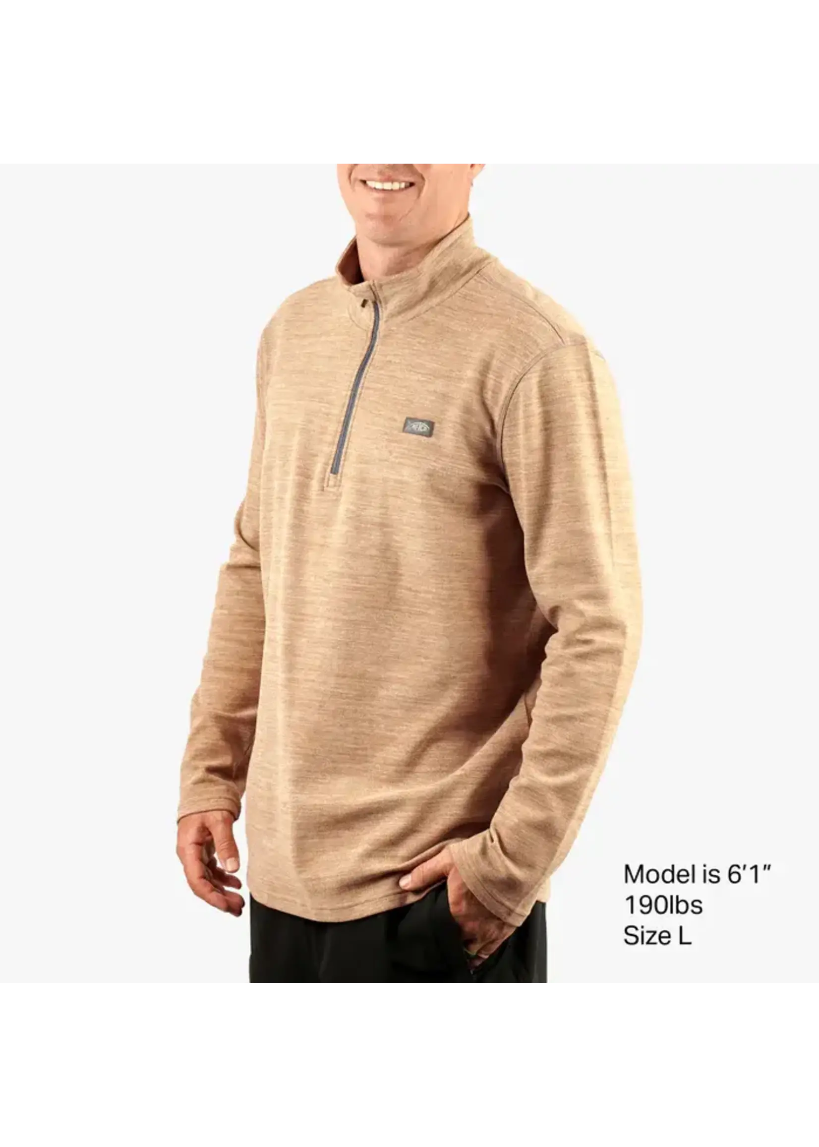 AFTCO Coastal Layer 1/4 Zip Fleece Pullover