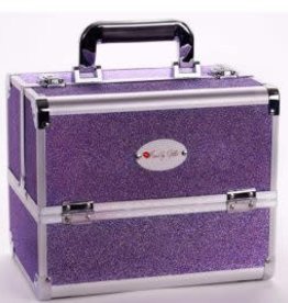 KISSED BY GLITTER KIS-DS1003M SPARKLY PURPLE CASE