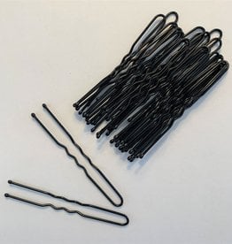 Be A Star Black 2 1/4" Hairpins 25 pack