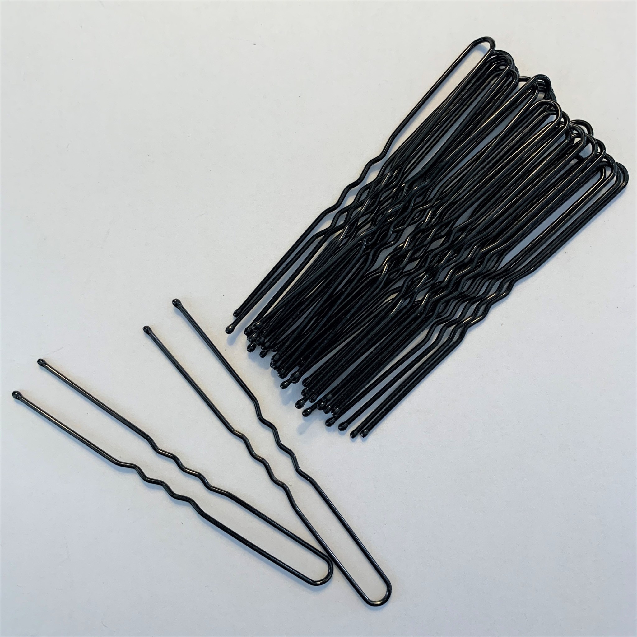 Be A Star Black 3" Hairpins 25 pack