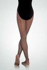 Body Wrappers C62 Seamed fishnet dance tight for children