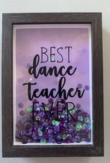 Dance Teacher Shadow Box