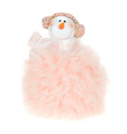 Christmas Tradition D8373 Snowman in pink tutu