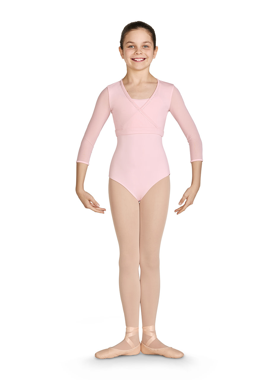 Bloch CZ5536 Mock Wrap Top for Girls