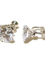 FH2 AZ0017-1 10mm Crystal Earrings Clip-on