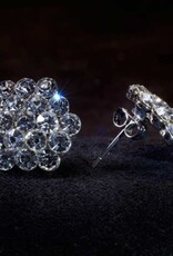 KISSED BY GLITTER KIS-SS001 CRYSTAL CLUSTER PIERCED