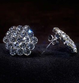 KISSED BY GLITTER KIS-SS001 CRYSTAL CLUSTER PIERCED