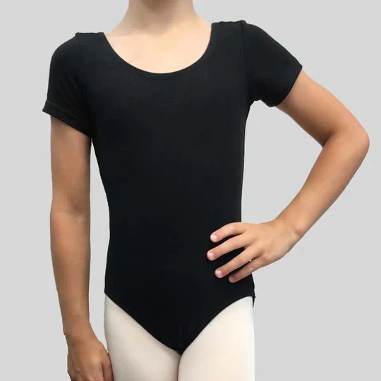 Be A Star BAS-200C Short Sleeve Studio Basic Leotard