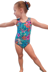 Mondor MON-7822 Printed Childs Gymnastics Leotard