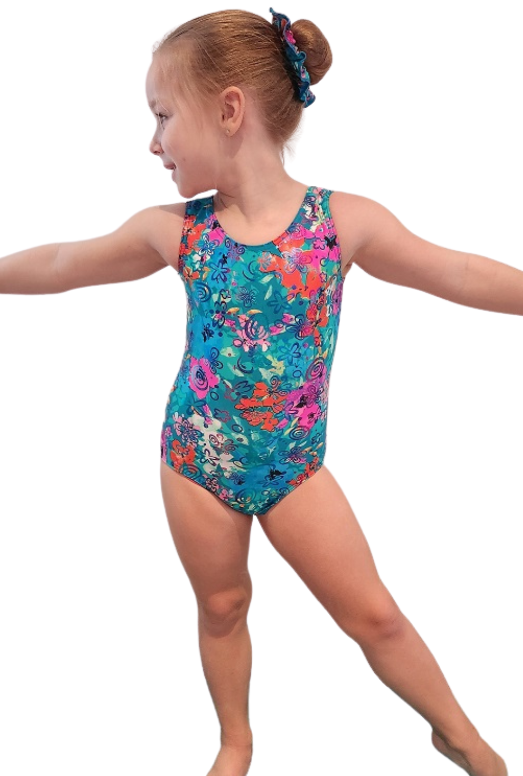 Mondor MON-7822 Printed Childs Gymnastics Leotard