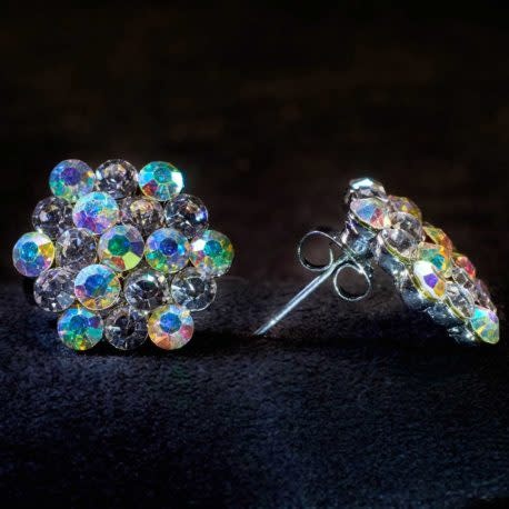 KISSED BY GLITTER KIS-SS003 AB CLUSTER PIERCED