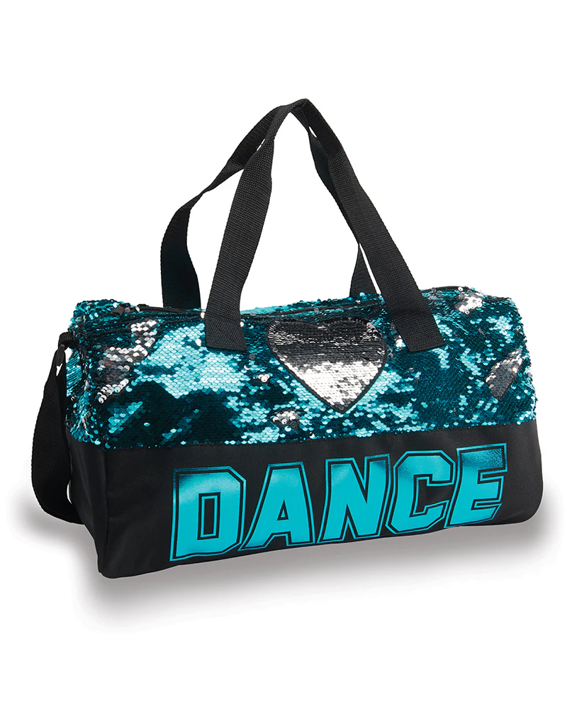 DANZNMOTION DAN-B842 SEQUIN DANCE HEART DUFFLE