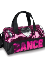 DANZNMOTION DAN-B842 SEQUIN DANCE HEART DUFFLE