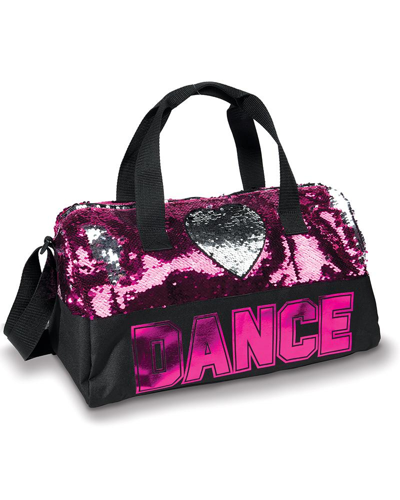 DANZNMOTION DAN-B842 SEQUIN DANCE HEART DUFFLE
