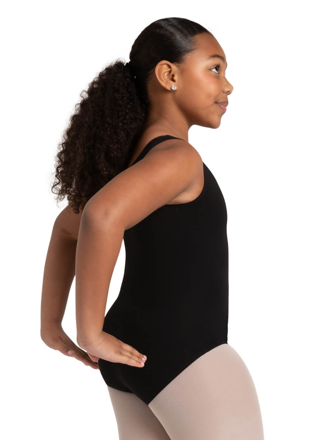 Capezio CC201C High-Neck Tank Leotard - Girls