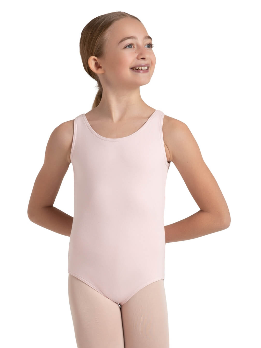 Capezio CC201C High-Neck Tank Leotard - Girls
