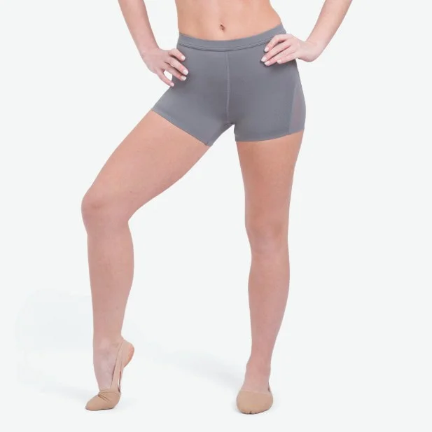 Capezio CAP-112861W** Tech Bootie Shorts - Black