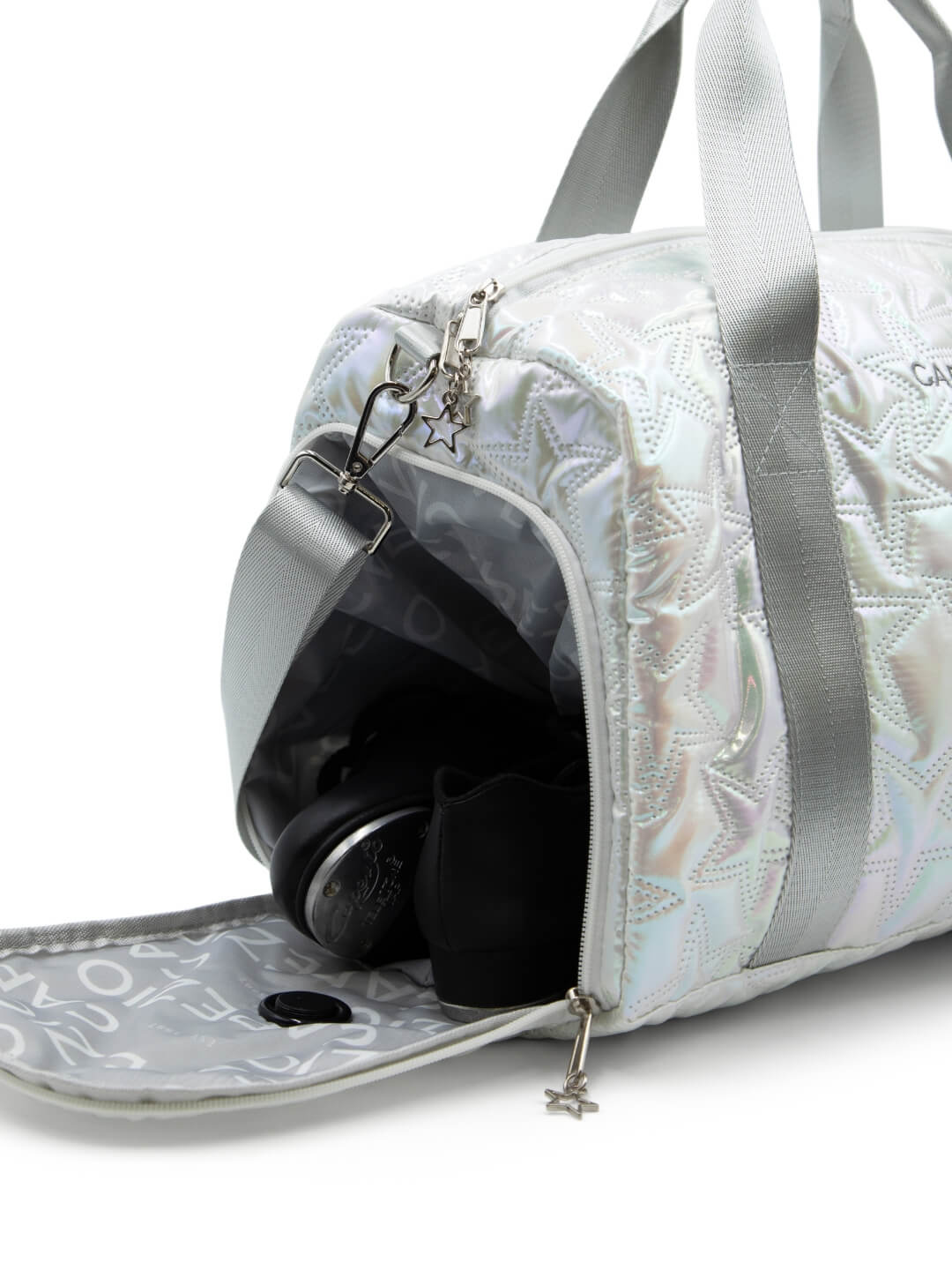 Capezio CAP-B323 Metallic Star Travel Duffle