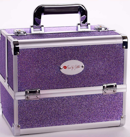KISSED BY GLITTER KIS-DS1003M SPARKLY PURPLE CASE