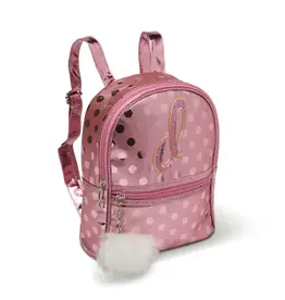 DANZNMOTION DAN-B22510 DANCE DOT PINK BACKPACK