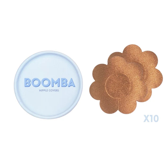 Boomba BOM-SATIN NIPPLE COVERS  MEDIUM