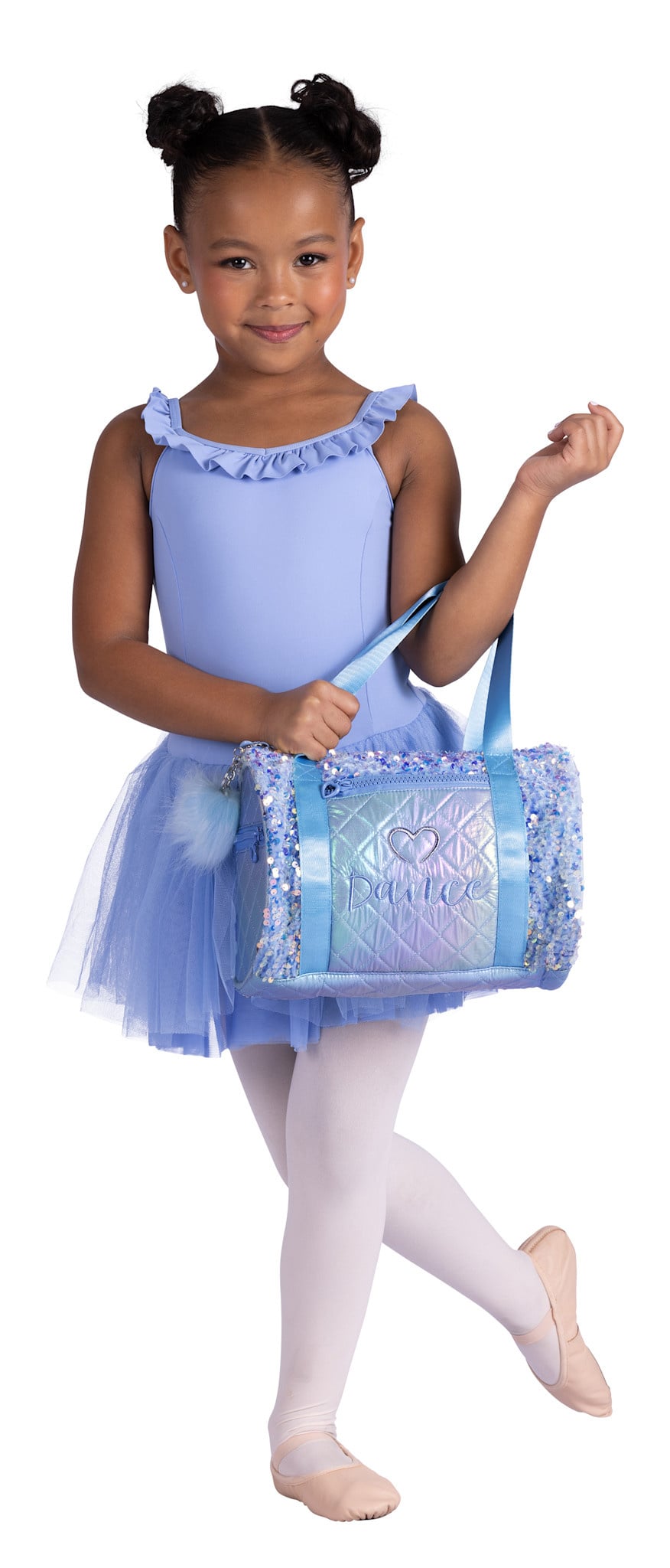 DANZNMOTION DAN-B26520 SPARKLE MY HEART DUFFLE