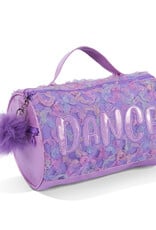 DANZNMOTION DAN-B26524  GLITTER BLOSSOM DUFFLE BAG