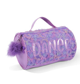 DANZNMOTION DAN-B26524  GLITTER BLOSSOM DUFFLE BAG