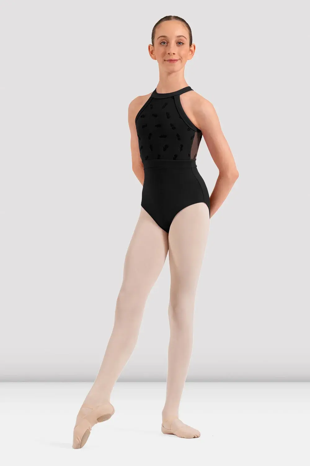 Bloch CL40016 Floral Halterneck Leotard