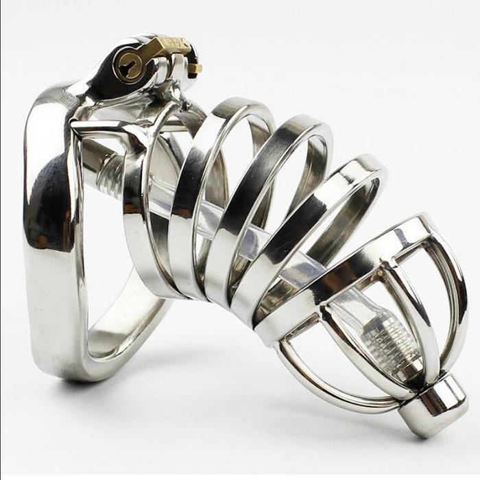Birdcage Chastity Cage with Urethral Tube