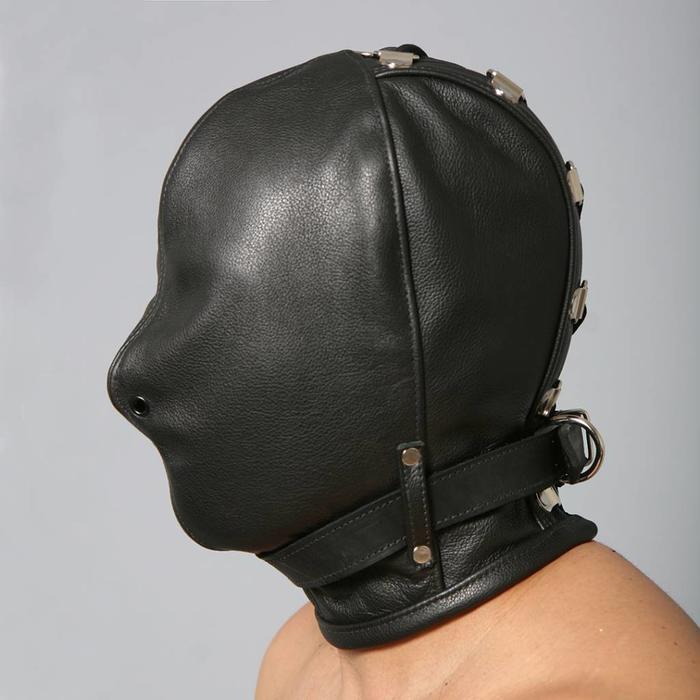 Hood, Full, Nose Holes Only with Collar, 08