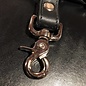 Hogtie, 2" O-Ring with 4 Scissor Snaps, Blk