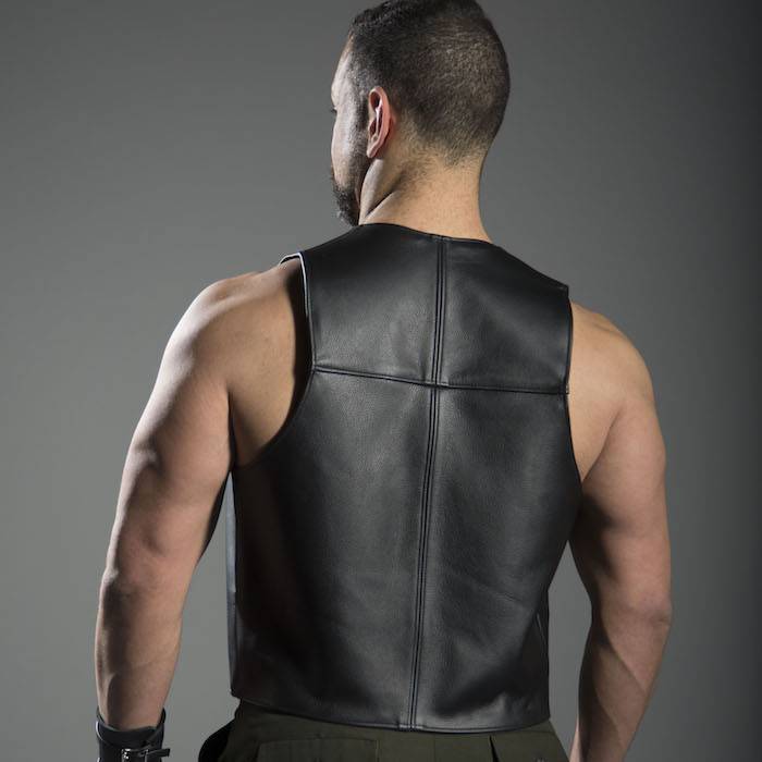 Square Vest The Leather Man Inc