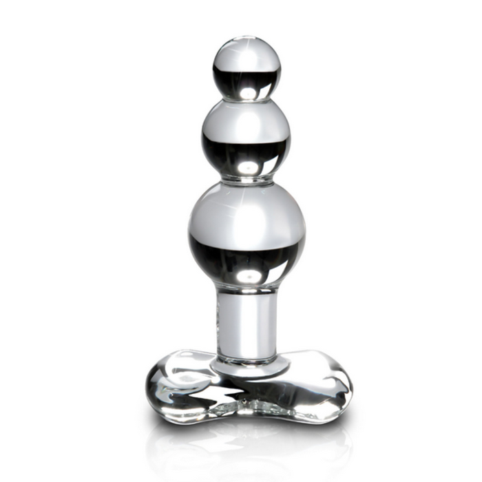 Butt Plug, Glass, Icicles #47