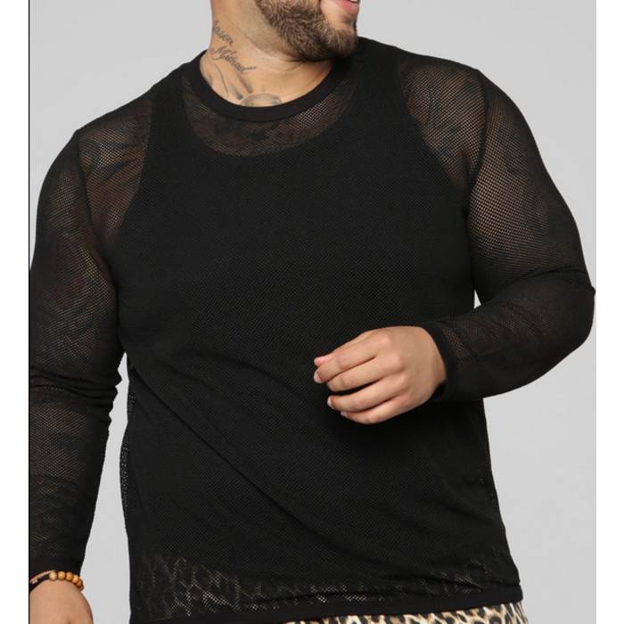 Tripp, Mesh, Long Sleeve