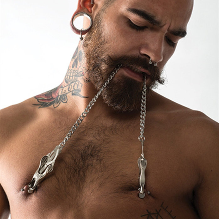 Spartacus, Butterfly Clamp, jewel chain
