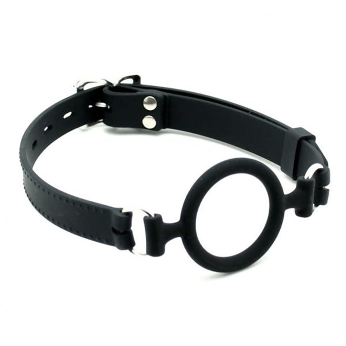 Black Silicone Gag w/O-Ring