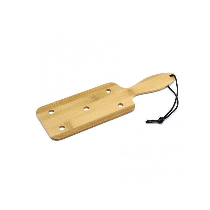 Short Bamboo Wood Paddle Crack Whip