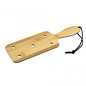 Short Bamboo Wood Paddle Crack Whip