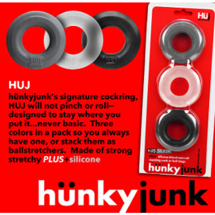 Hunky Junk, HUJC 3 Pack, Multi