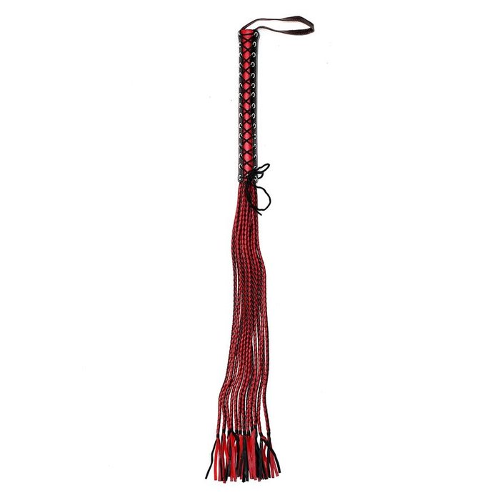 Soft Braided Cat o nine tails 90 CM (3Ft, red)