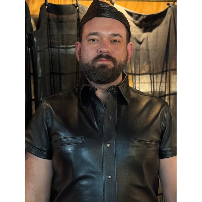 Shirt, Dress, Lambskin